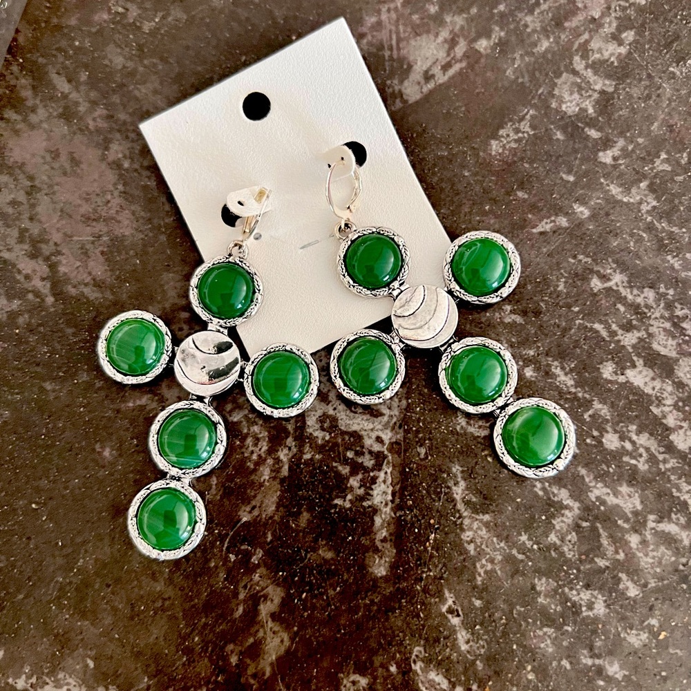 Free People Time is on My Side Dangle Cross Earrings